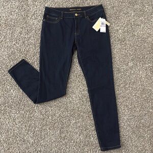 Michael Kors Skinny Jeans dark wash Size 6